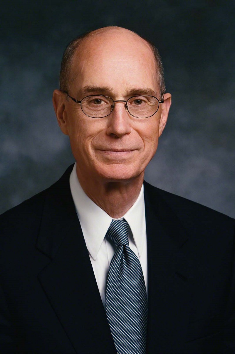 Fullsize image of Pres. Eyring with warm eyes and a smile
