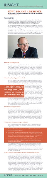 Design of website scrolling page