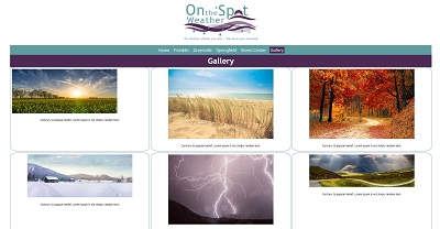 digital design weather website